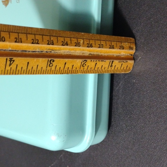 Mid Century Modern Metal Box The Franklin Life Insurance Company - Picture 7 of 9